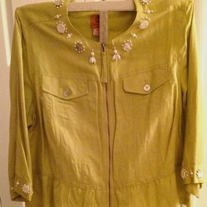 Ruby Road Zippered jacket
